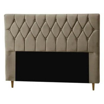 Cabeceira Box Casal Veludo Maskavo